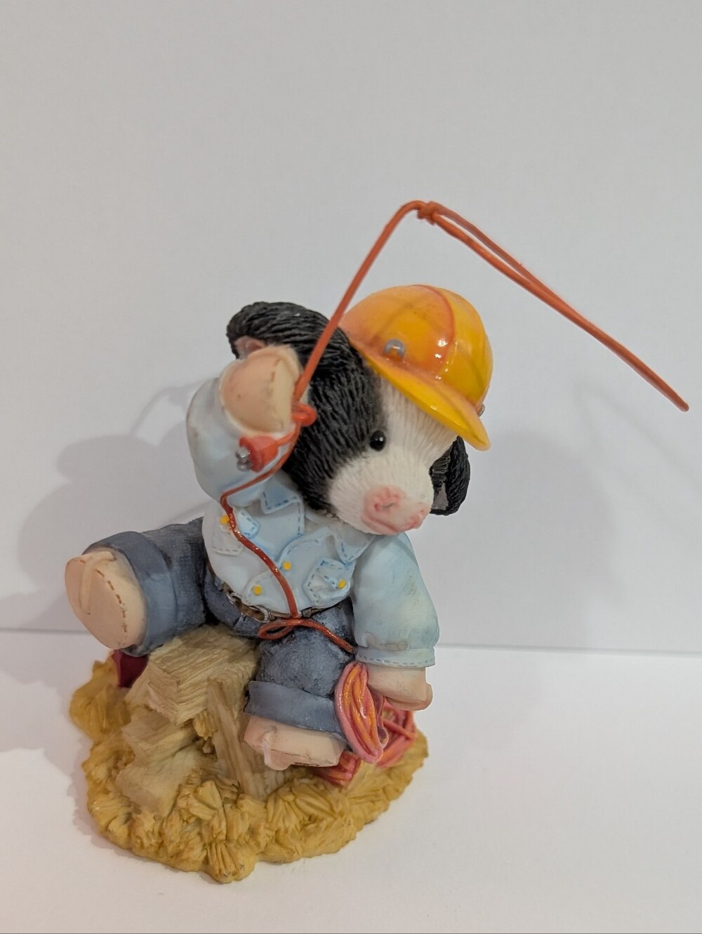 Marys Moo Moos "Herd Worker " Cow Figure EUC *BIN
